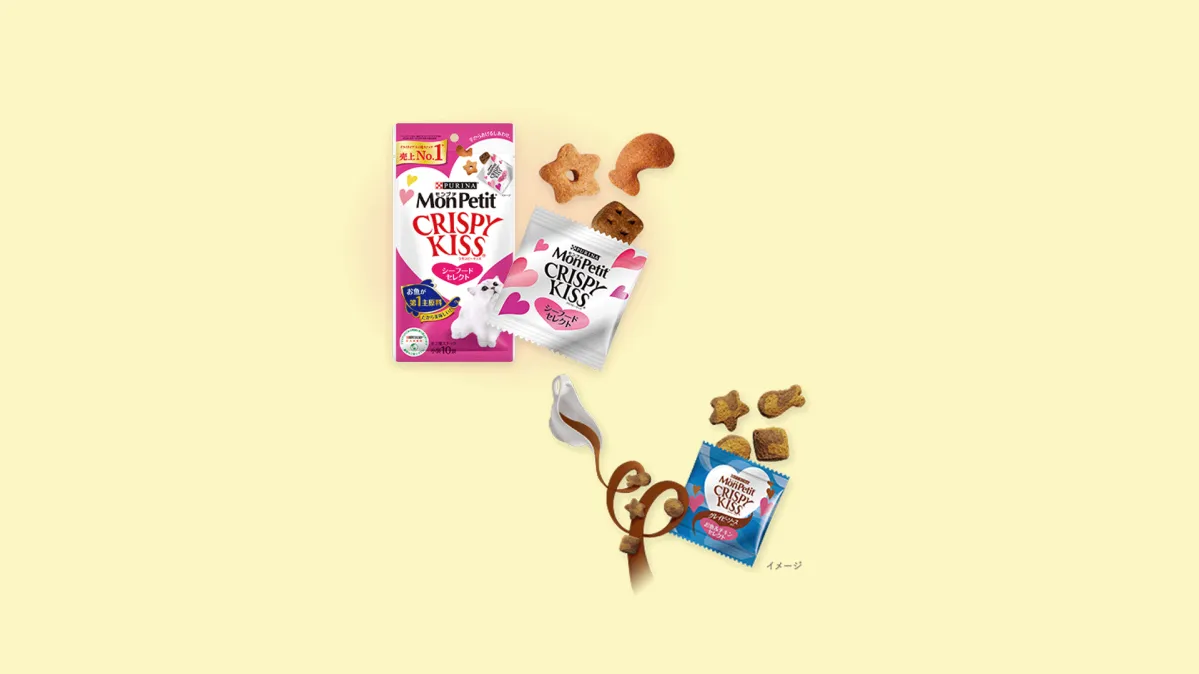 モンプチ クリスピーキッス - 猫用おやつ - ピュリナ公式サイト